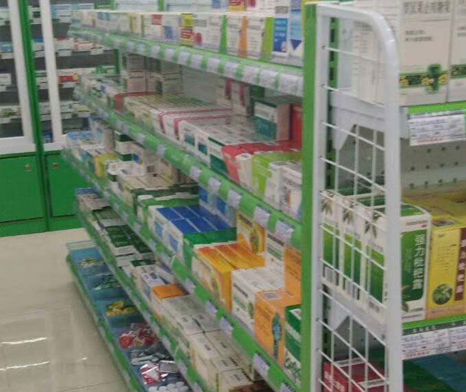 門(mén)店藥品成列圖